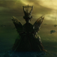 Destiny 2's Savathun walking through the waters on what appears to be Fundament.